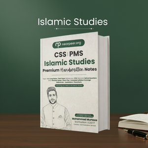 CSS PMS Islamic Studies Premium Handwritten notes by Mohammad Murtaza