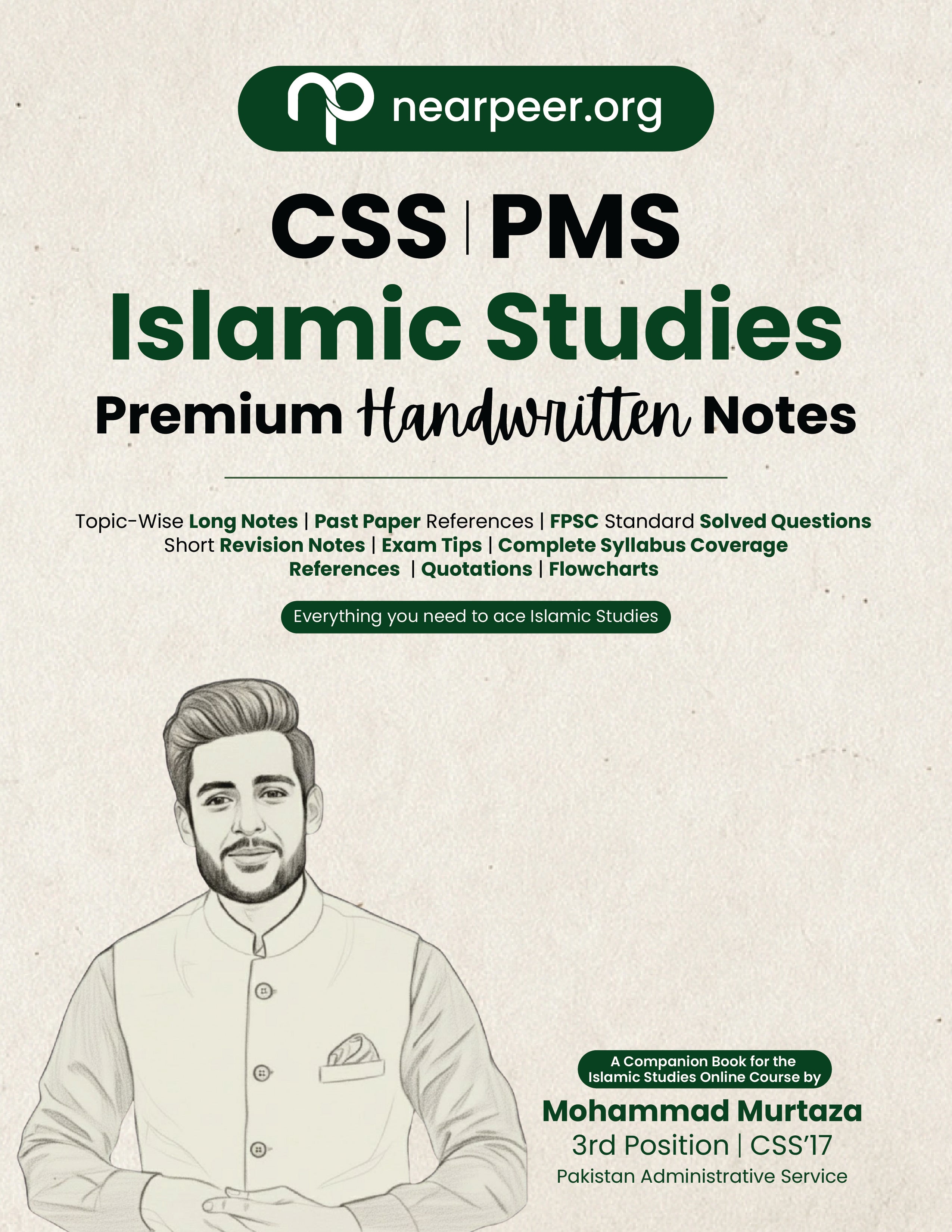 CSS PMS Islamic Studies Premium Handwritten notes by Mohammad Murtaza
