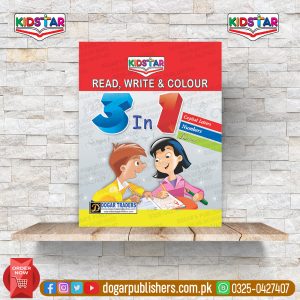 Kidstar 3 in 1 (Read, Write & Colour)