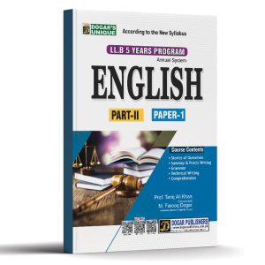 LLB Part 2 English (5 Years Program)