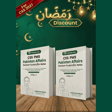 CSS PMS Pakistan Affairs Premium Handwritten Notes (Vol 1 & Vol 2) by Awaid Irshad Bhatti – Nearpeer