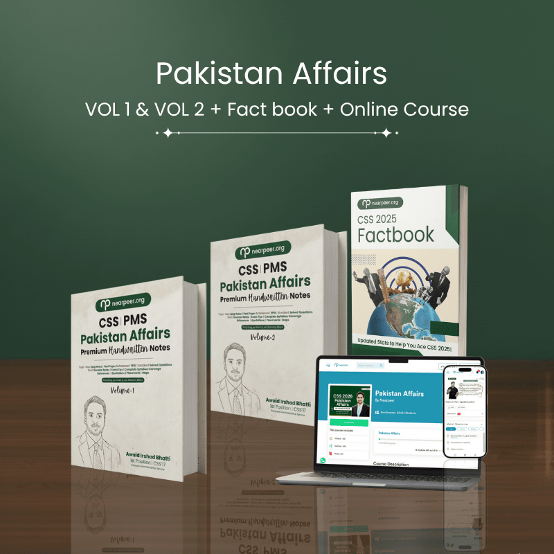 CSS/PMS Pakistan Affairs 360° Prep Bundle – Premium Handwritten Notes