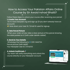 CSS/PMS Pakistan Affairs Topper’s Bundle – Premium Handwritten Notes (Vol 1 + Vol 2) + Complete Online Course