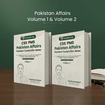 CSS PMS Pakistan Affairs Premium Handwritten Notes (Vol 1 & Vol 2) by Awaid Irshad Bhatti – Nearpeer