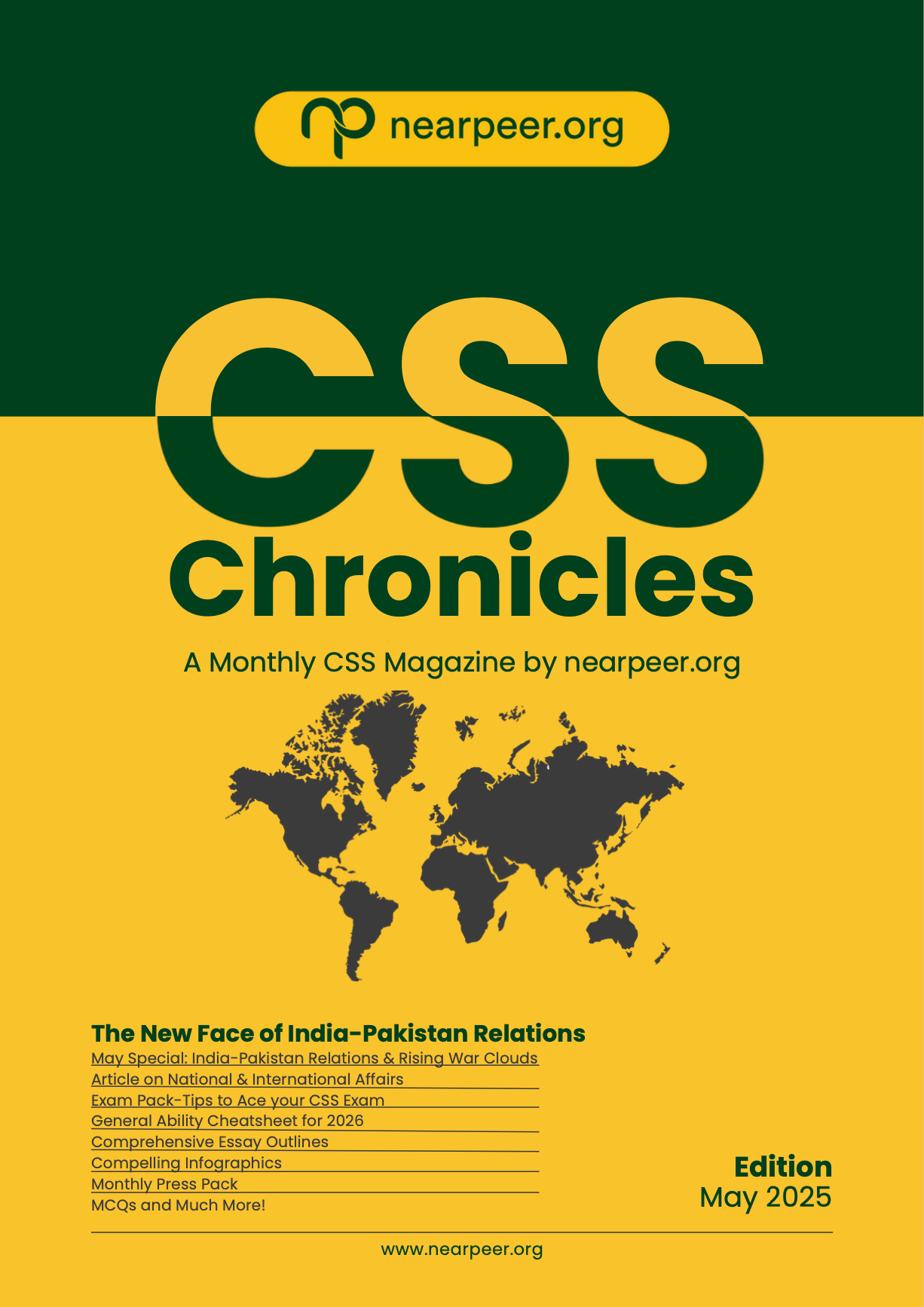 CSS Chronicles Monthly Magazine by Nearpeer May Edition [NPCr05]