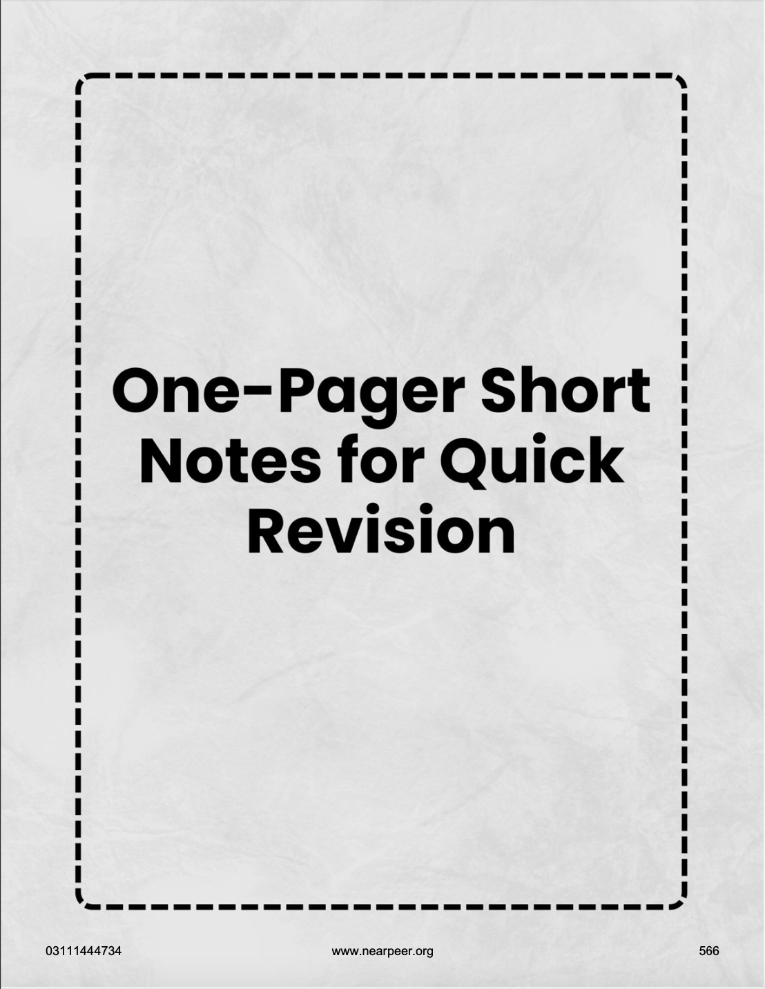CSS Pakistan Affairs Notes by Sir Awaid Irshad Bhatti + Nearpeer Factbook