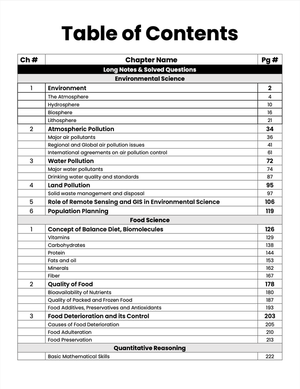 CSS General Science & Ability Premium Handwritten notes by Abrar Ahmad ...