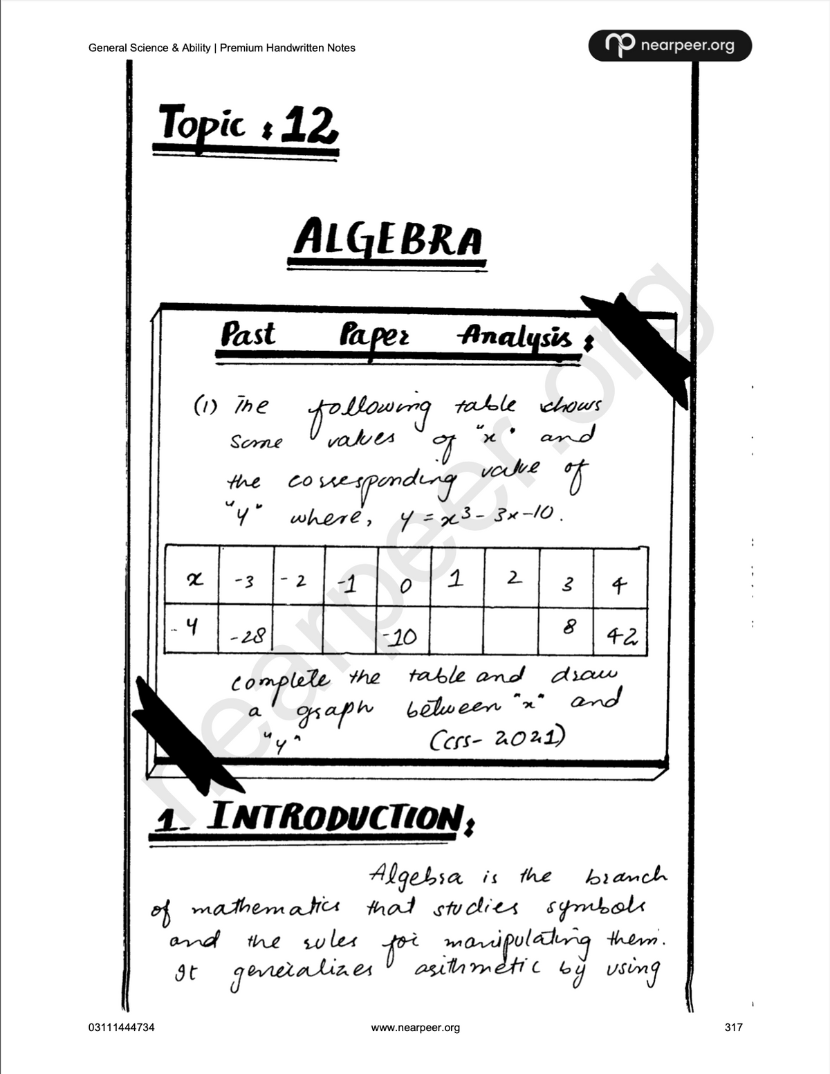 CSS General Science & Ability Premium Handwritten notes by Abrar Ahmad ...