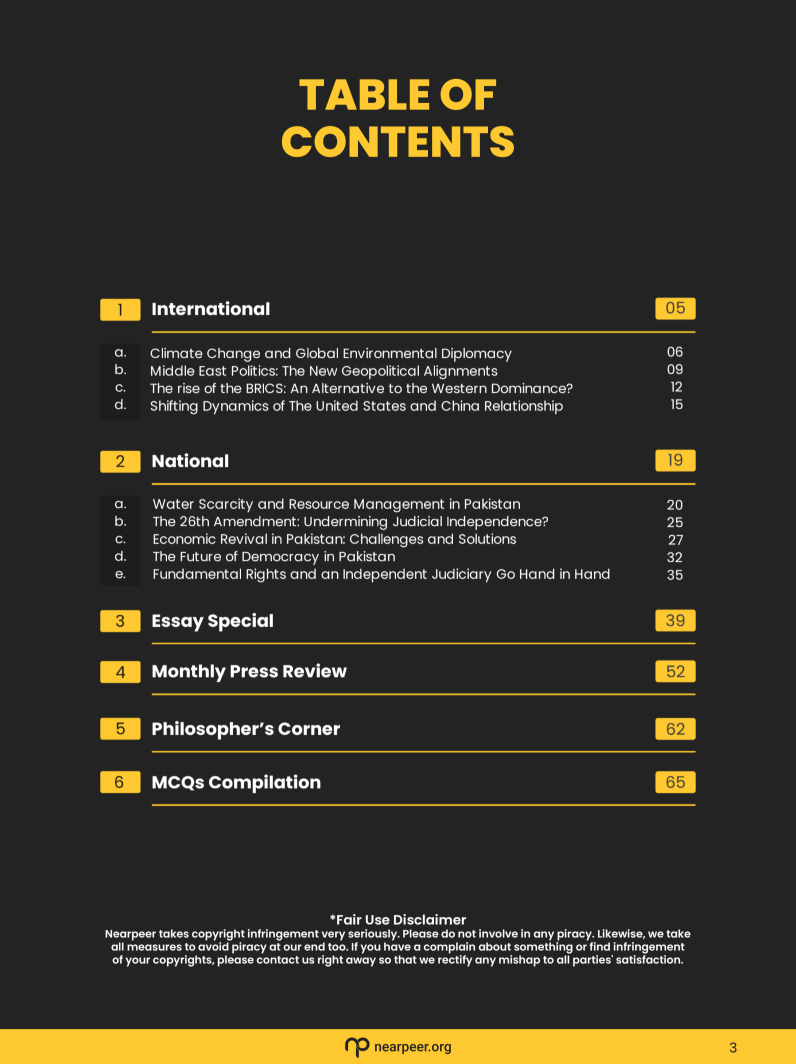 CSS Chronicles Monthly Magazine by Nearpeer November Edition [NPCr01]