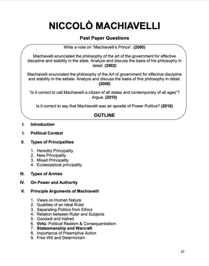 CSS Political Science 1 Political Philosophers by Abrar Ahmad Butt Neapeer (NPPOL01)