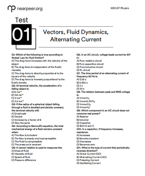 9-in-1 | Nearpeer MDCAT Final Prep Toolkit