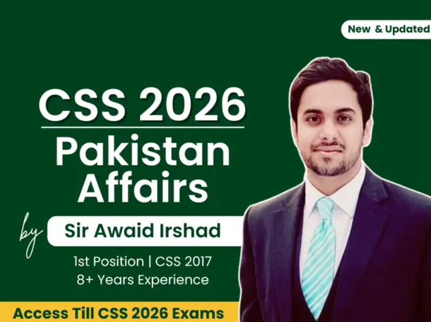 CSS/PMS Pakistan Affairs Topper’s Bundle – Premium Handwritten Notes (Vol 1 + Vol 2) + Complete Online Course