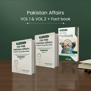 CSS Pakistan Affairs Notes by Sir Awaid Irshad Bhatti + Nearpeer Factbook