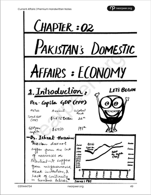 Current Affairs Premium Notes by Sir Zohaib Ahmad Anjum + Pakistan Affairs Premium Handwritten Notes Vol 1 & 2 by Sir Awaid Irshad Bhatti