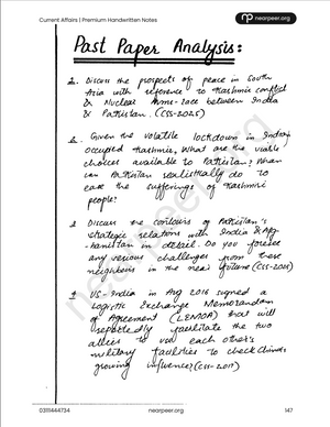 Current Affairs Premium Notes by Sir Zohaib Ahmad Anjum + Pakistan Affairs Premium Handwritten Notes Vol 1 & 2 by Sir Awaid Irshad Bhatti