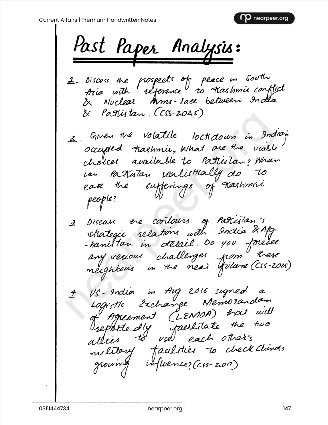 Current Affairs Premium Notes by Sir Zohaib Ahmad Anjum + Pakistan Affairs Premium Handwritten Notes Vol 1 & 2 by Sir Awaid Irshad Bhatti