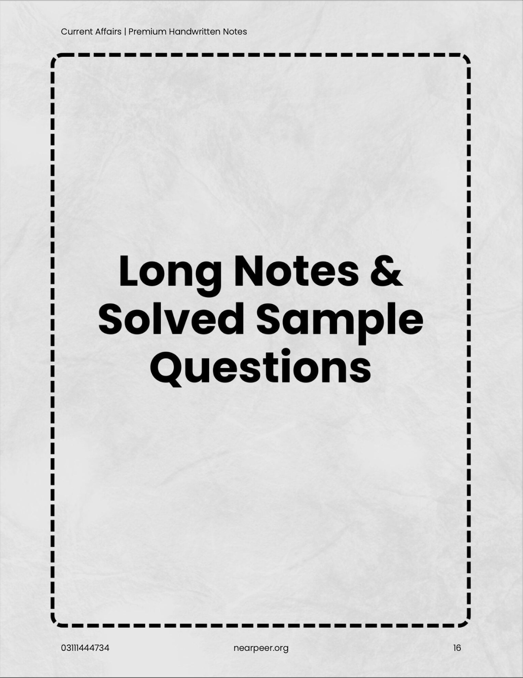 Current Affairs Premium Notes by Sir Zohaib Ahmad Anjum + Pakistan Affairs Premium Handwritten Notes Vol 1 & 2 by Sir Awaid Irshad Bhatti