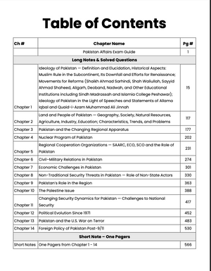CSS Compulsory Subjects Premium Handwritten Notes Bundle - Pak Affairs V1 & V2, GSA V1 & V2, Islamic Studies, and Current Affairs