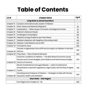 CSS Compulsory Subjects Premium Handwritten Notes Bundle - Pak Affairs V1 & V2, GSA V1 & V2, Islamic Studies, and Current Affairs