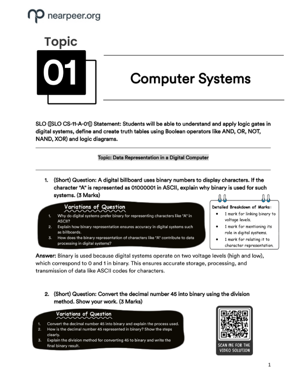 FBISE SLO Based ICS Bundle - Class 11