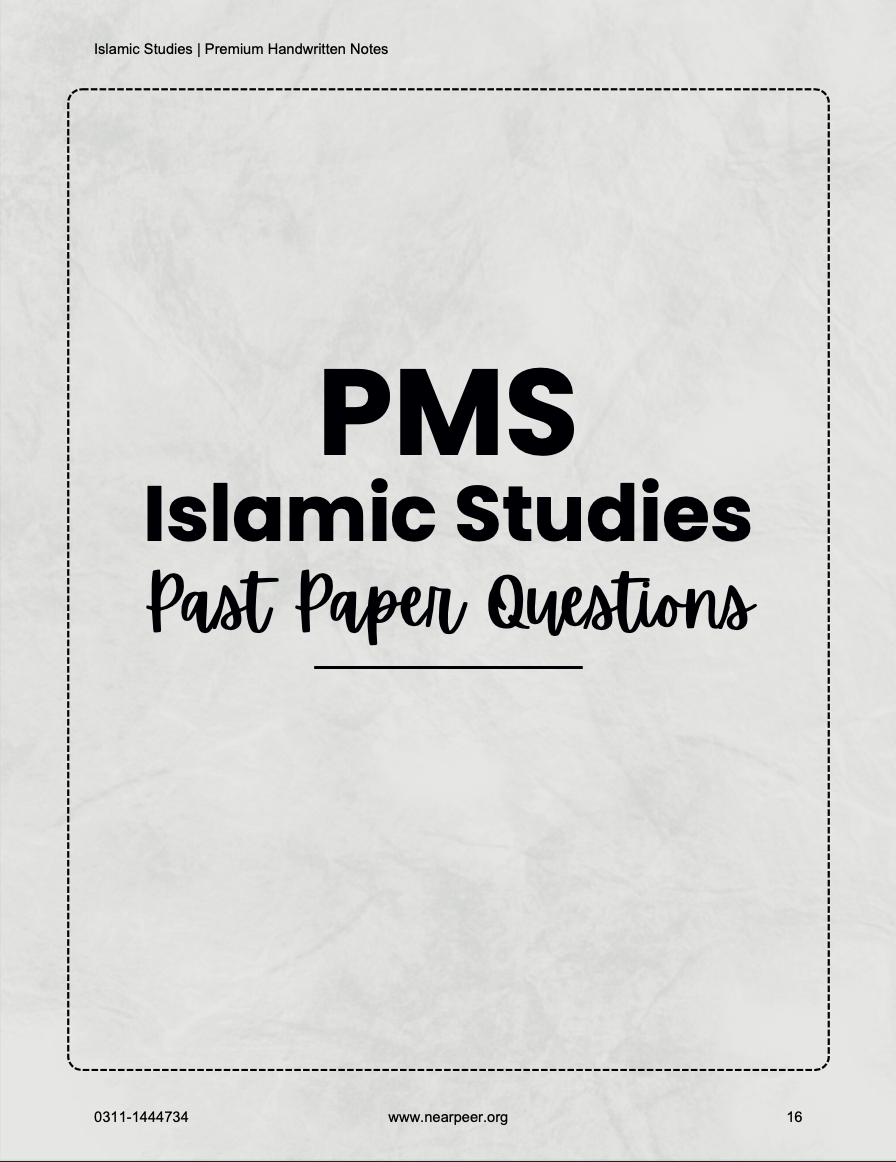 CSS PMS Islamic Studies Premium Handwritten notes by Mohammad Murtaza 2nd Edition