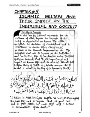 CSS PMS Islamic Studies Premium Handwritten notes by Mohammad Murtaza 2nd Edition