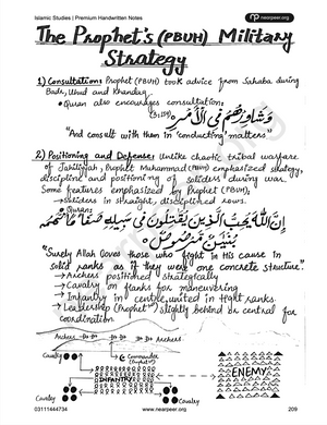 CSS PMS Islamic Studies Premium Handwritten notes by Mohammad Murtaza 2nd Edition