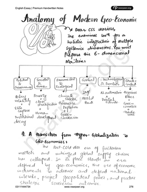 CSS PMS English Essay Premium Handwritten notes by Abrar Ahmad Butt