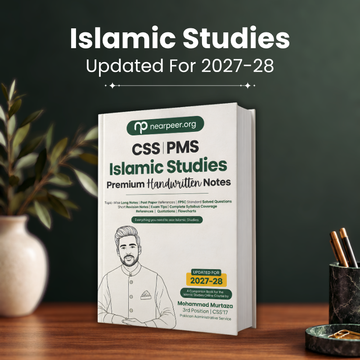 CSS PMS Islamic Studies Premium Handwritten notes by Mohammad Murtaza 2nd Edition