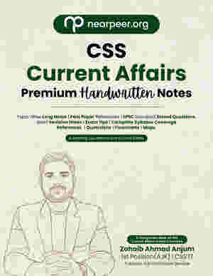CSS Compulsory Subjects Premium Handwritten Notes Bundle - Pak Affairs V1 & V2, GSA V1 & V2, Islamic Studies, and Current Affairs