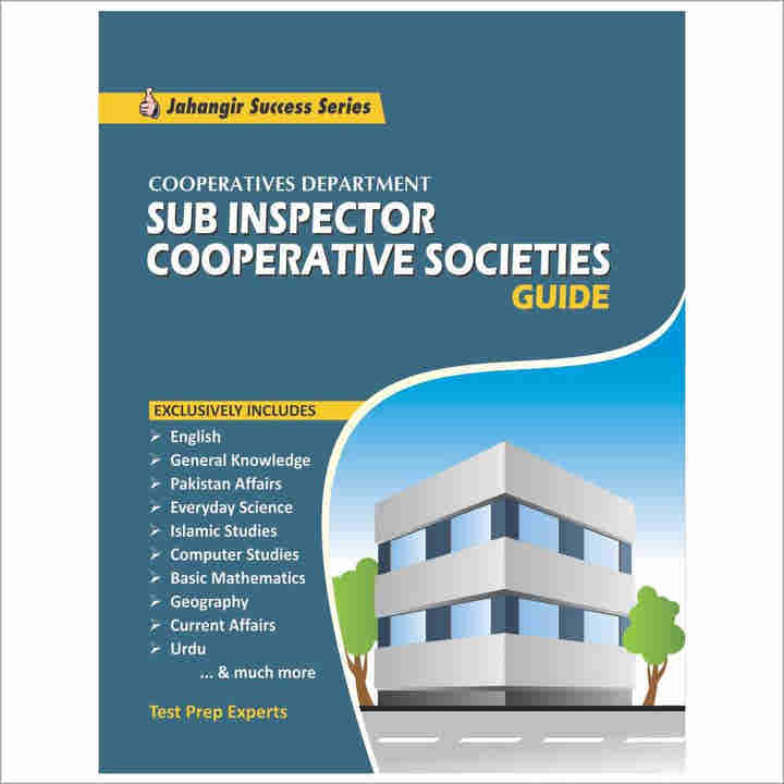 Sub Inspector Cooperative Societies Guide By Test Prep Experts