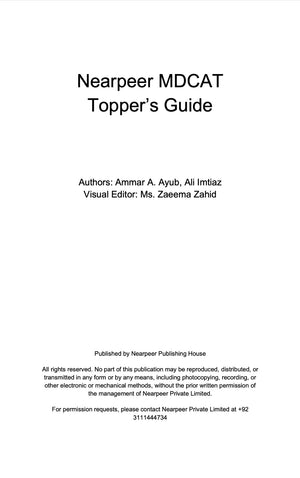 13-in-1 | Nearpeer MDCAT Practice Pack | Best Value Offer