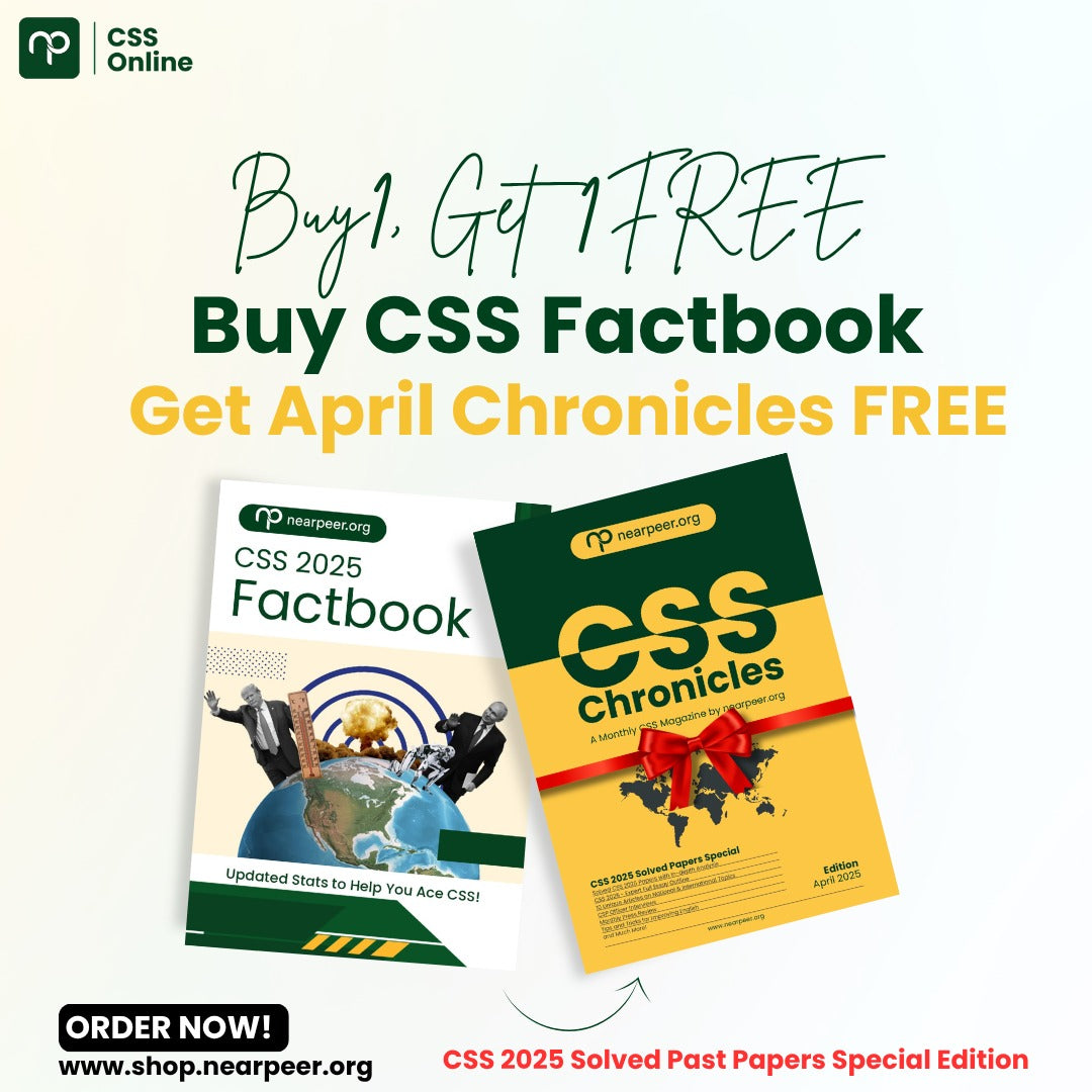 Buy CSS Factbook, Get Chronicles FREE (Buy 1 Get 1 FREE)