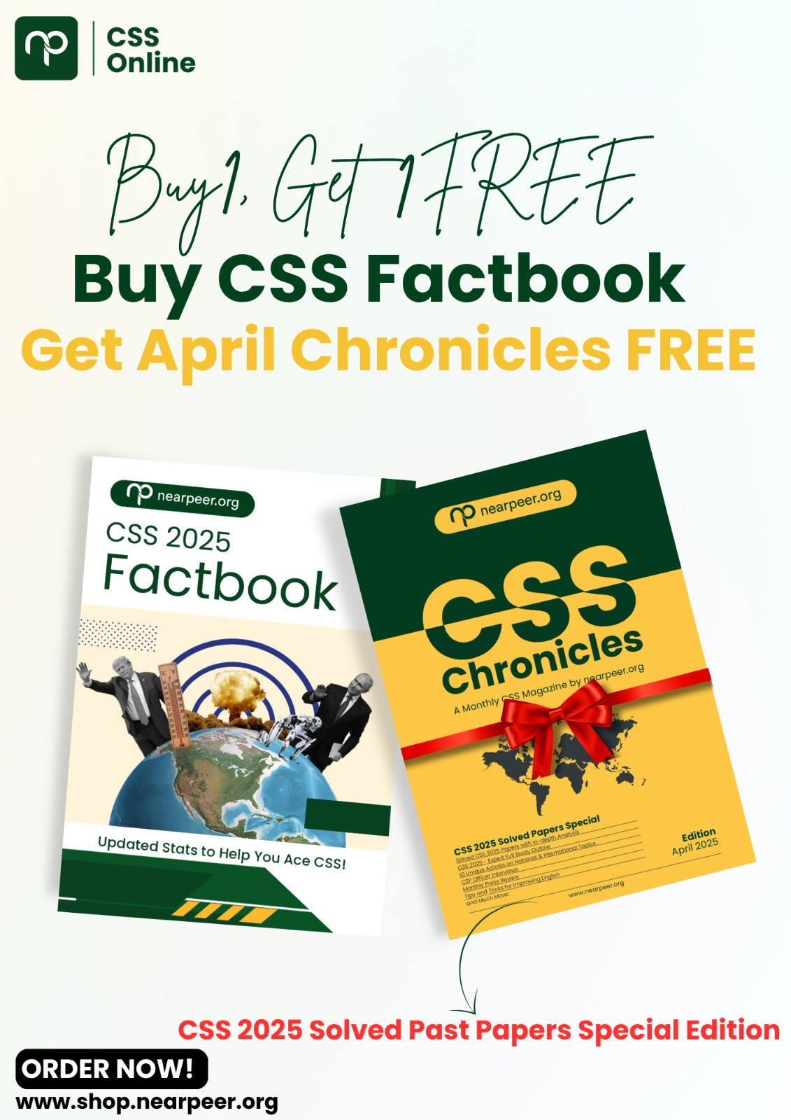 Buy CSS Factbook, Get Chronicles FREE (Buy 1 Get 1 FREE) [CSSOff01]