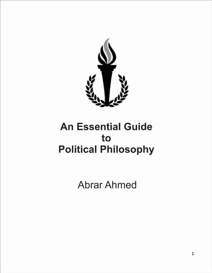 CSS Political Science 1 Political Philosophers by Abrar Ahmad Butt - Nearpeer