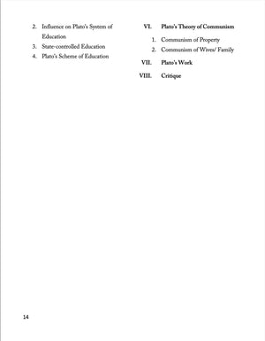 CSS Political Science 1 Political Philosophers by Abrar Ahmad Butt