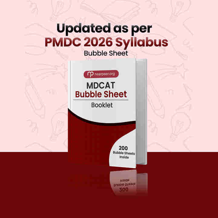 MDCAT Bubble Sheet Booklet