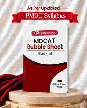 MDCAT Bubble Sheet Booklet