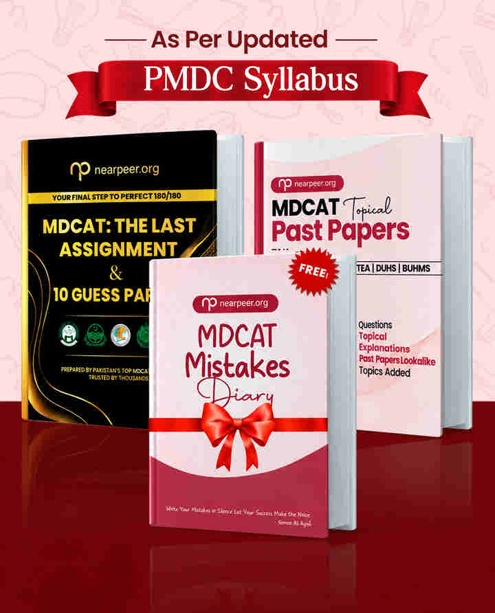 MDCAT Guess Papers + MDCAT Past Papers Bundle With FREE Mistakes Diary