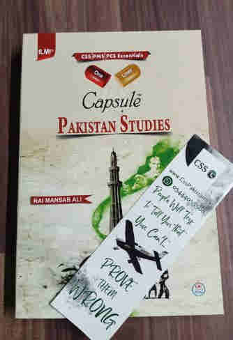 Ilmi One Liner Capsule: Pakistan Studies by Rai Mansab Ali