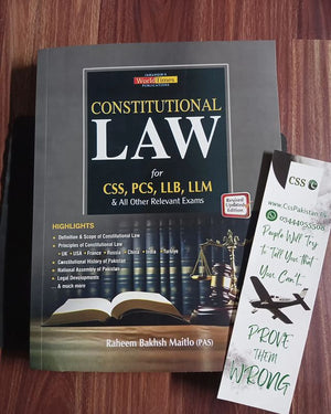 Constitutional Law by Raheem Bakhsh Maitlo JWT