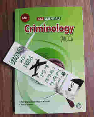 Criminology MCQs by Ashiq Awan ilmi CSS Essentials
