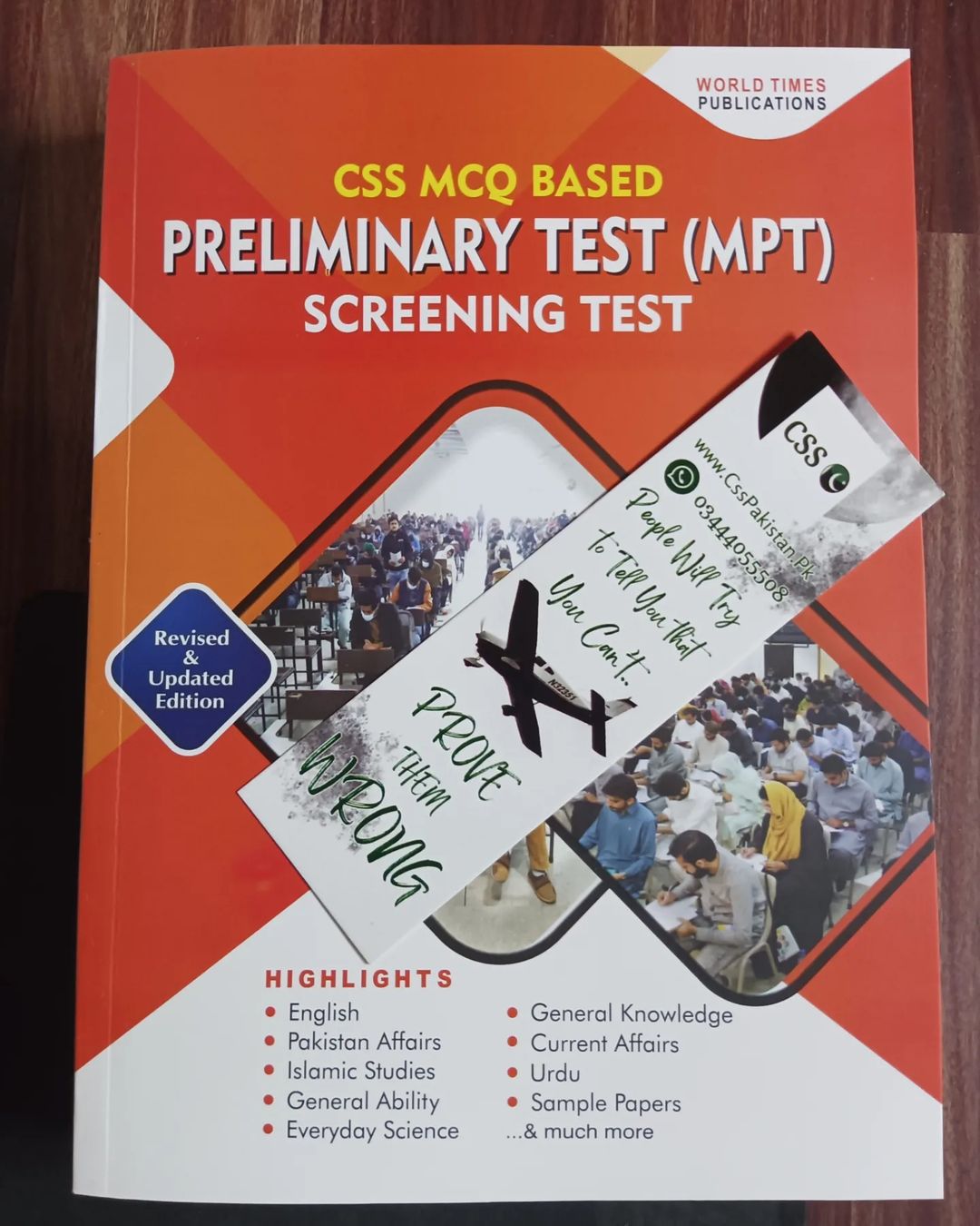 CSS MCQ Based Preliminary Test (MPT) Screening Test Guide by JWT