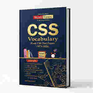 CSS Vocabulary From CSS Past Papers (1971-2026) by JWT