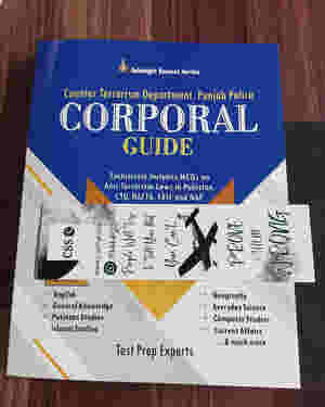 Counter Terrorism Department CTD Corporal Guide Book by JWT