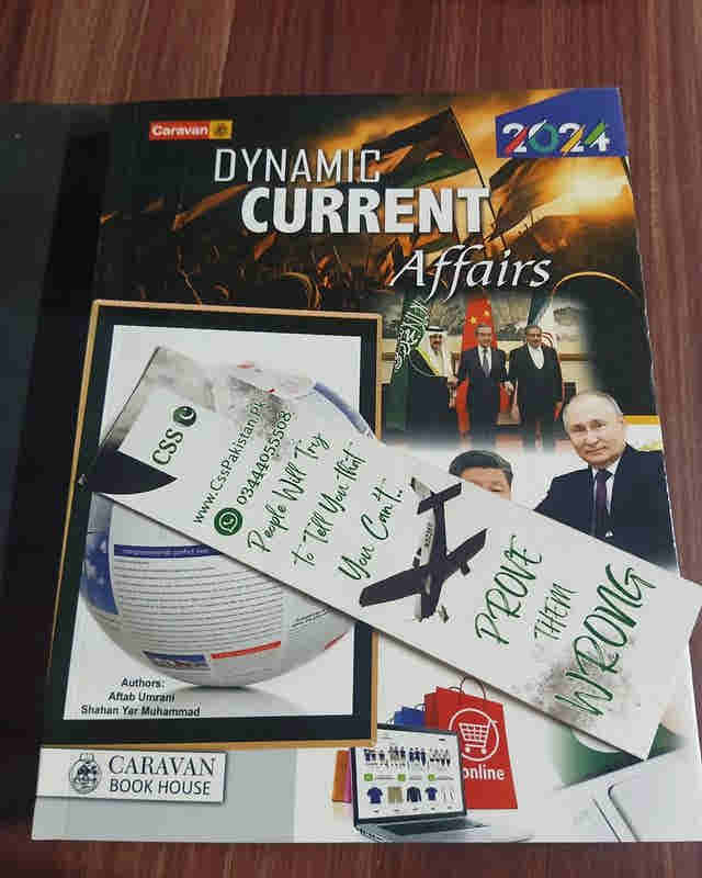 Dynamic Current Affairs 2024 by Aftab Umrani and Shahan Yar M. Caravan