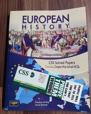 European History by Mirza Ehtesham Ali Baig and Aamer Shahzad HSM