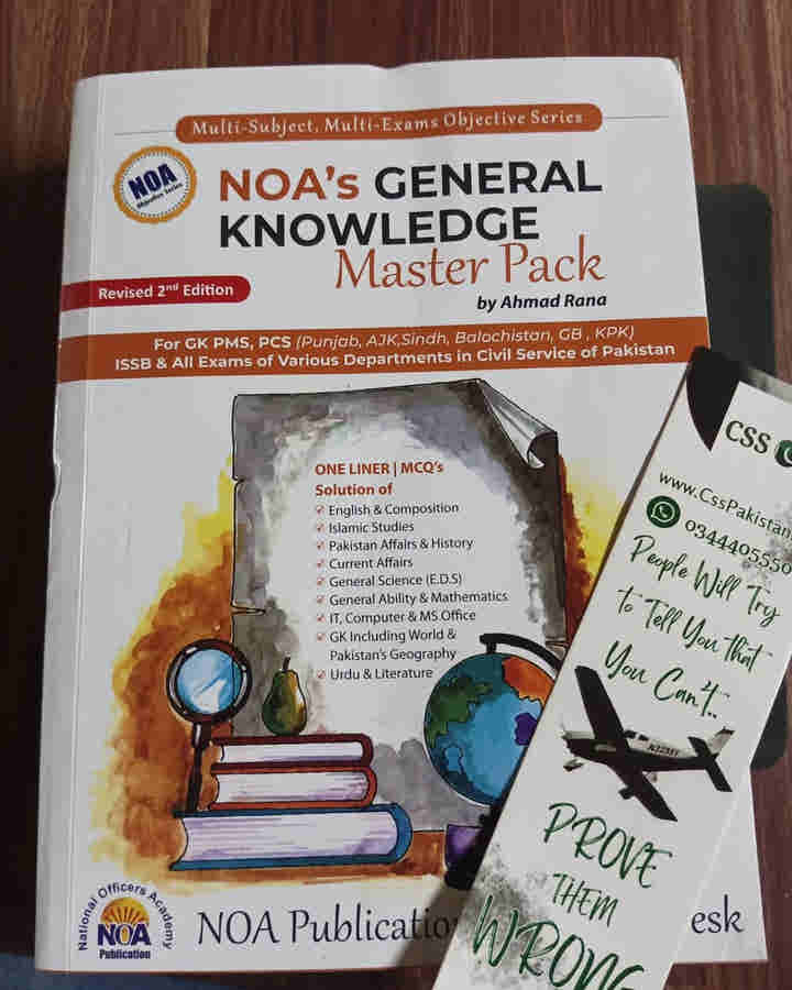 General Knowledge Master Pack by Ahmad Rana NOA
