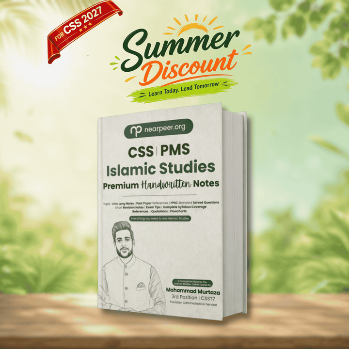 CSS PMS Islamic Studies Premium Handwritten notes by Mohammad Murtaza