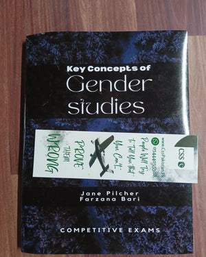 Key Concepts of Gender Studies and Women Studies in Pakistan by Jane Pilcher and Farzana Bari SP